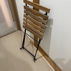 ベランダ用椅子の画像