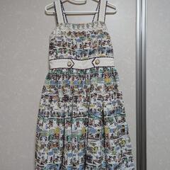 axes femme　Disney　ミッキー　総柄