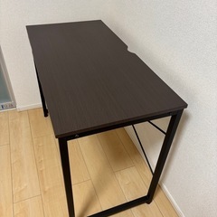 ニトリ デスク ザッキー 95(ダークブラウン)