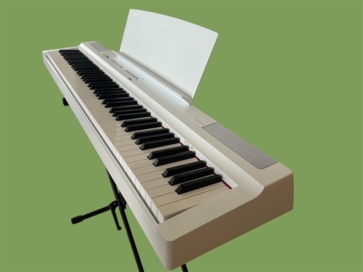 YAMAHAピアノ P-125 WH／K&M X型キーボードスタンド