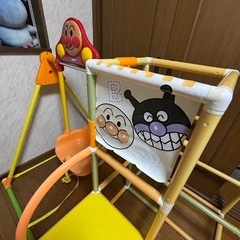 アンパンマン　ブランコパークDX  （ジャングルジム、滑り台付き）　の画像
