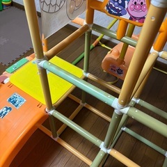 アンパンマン　ブランコパークDX  （ジャングルジム、滑り台付き）　の画像