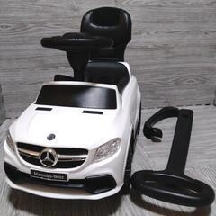 Mercedes-Benz 乗用玩具 足けり 手押し ホワイトの画像