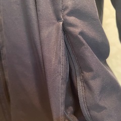 UNIQLO シームレスダウンコート XXL ネイビー フルジップ ロング レディースの画像