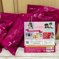 新品未使用 ハッピーセット リカちゃん 4セット＆DVDの画像