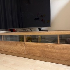 ニトリ テレビ台　ローボードナイトロ 幅150cm LBR