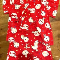 甚平　子供女の子用 90-95cm 3着セットの画像