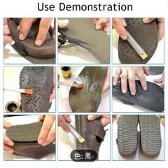 スニーカー♦フィッシング♦シューズ ♦替え底 ♦黒の画像
