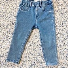 ZARA ザラ　ベビー　デニムレギンス　80 2枚セットの画像