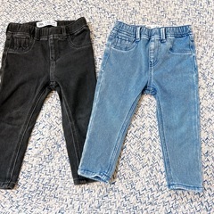 ZARA ザラ　ベビー　デニムレギンス　80 2枚セット