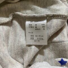 【春・秋】【60～70】ロンパースの画像