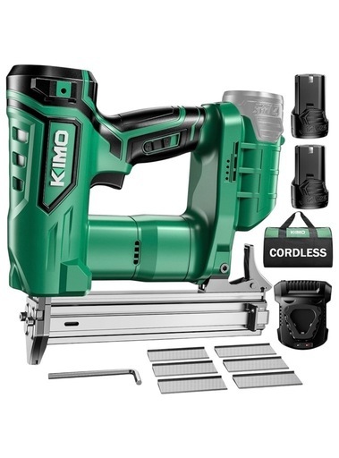 【新品】KIMO 電動タッカー　釘打ち機　ピンタッカー　フィニッシュネイラー