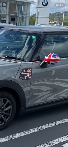 外車ミニ　バックミラーカバーと他