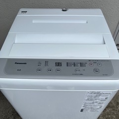 Panasonic 6.0kg 洗濯機

