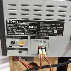 Sony スピーカーの画像