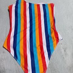 新品 ワンショルダーワンピース水着の画像