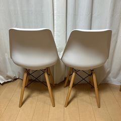 ダイニングチェア 2脚セットの画像
