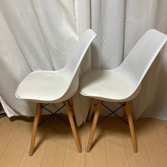 ダイニングチェア 2脚セットの画像
