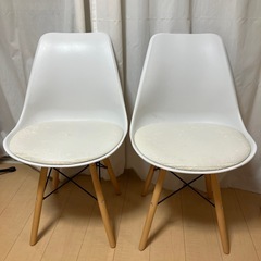 ダイニングチェア 2脚セットの画像