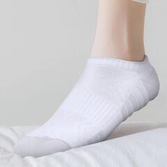 靴下 レディース ソックス くるぶし丈 トレーニング 20-23cm 5足セットの画像