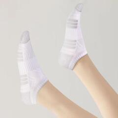 靴下 レディース ソックス くるぶし丈 トレーニング 20-23cm 5足セットの画像