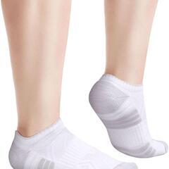 靴下 レディース ソックス くるぶし丈 トレーニング 20-23cm 5足セットの画像