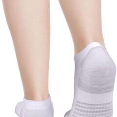 靴下 レディース ソックス くるぶし丈 トレーニング 20-23cm 5足セットの画像