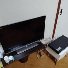 シャープ32インチテレビと、シャープレコーダーセット