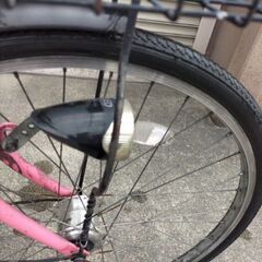 理由アリ。26インチオートライト自転車 の画像