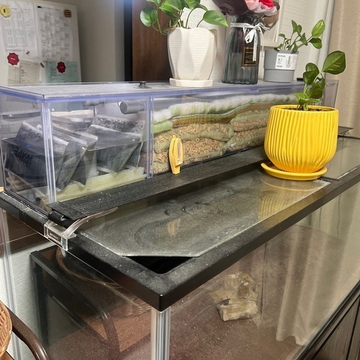 中古組立式水槽台 幅120cm ブラックセット