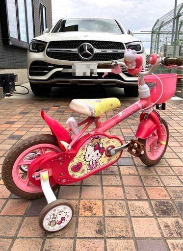 ハローキティ子供自転車12インチ