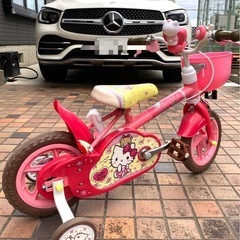 ハローキティ子供自転車12インチ