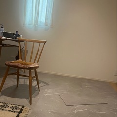 【賃貸可】置くだけフロアマット・フロアタイル（約6畳強
）の画像