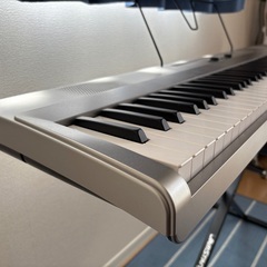 KORG 電子ピアノ Liano 88鍵盤 L1SP メタリックシルバー　別売りダンパーペダル付きの画像