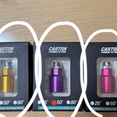 ■CARTON■■三種の神器3点セット■フォームガン■スプレー■ポリッシャー■バッテリー着脱式■洗車革命■Makuake■の画像
