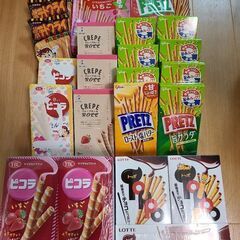 ポッキー・プリッツ・トッポ・ピコラ・ポテトフライ合計39袋　お菓...