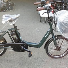 試乗🉑新車仕上げ⭐️中古子供乗せ電動自転車 パナソニックギュットアニーズの画像