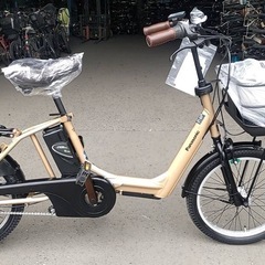 試乗🉑新車仕上げ⭐️中古子供乗せ電動自転車 パナソニックギュットアニーズの画像