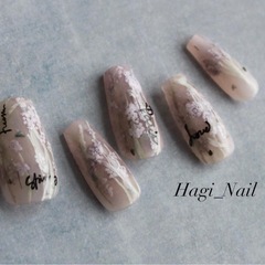 Hagi_Nail"大人の女性のための華やかで上品なネイル…