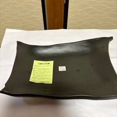 角大皿(黒)