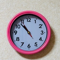 ピンクの時計⏰🩷の画像