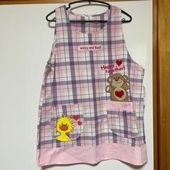 キャラクターエプロン　3枚セットの画像