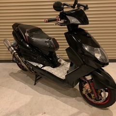 シグナス2型　カスタム車　実働　エンジン延長　Bremboキャリパー