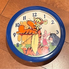 ティガーとプー仲良し壁掛け時計