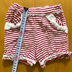 【春・夏】【80】半ズボン　ボーダーの画像