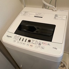 [~6/20]ハイセンス　洗濯機の画像