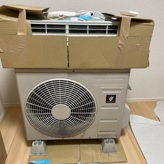 エアコン シャープ　2018年製の画像