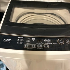 aqua,アクア 5.0kg 全自動洗濯機 ホワイト