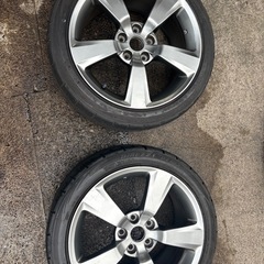 スバルwrxsti　gvb純正ホイールの画像
