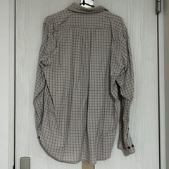 【Mサイズ】メンズチェック柄シャツの画像